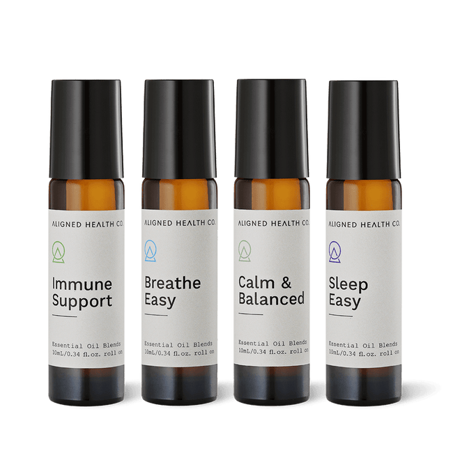 Aligned Health Co. - Essential Oil Roller Blends - Travel collection