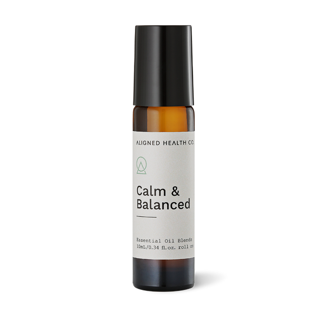 Aligned Health Co. - Essential Oil Roller Blends - Calm & Balanced Roller Blend