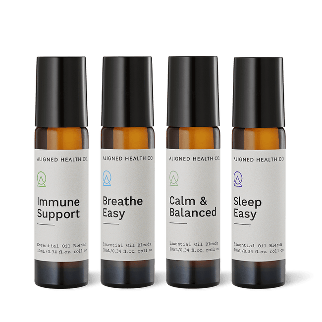 Aligned Health Co. - Essential Oil Roller Blends - Travel collection